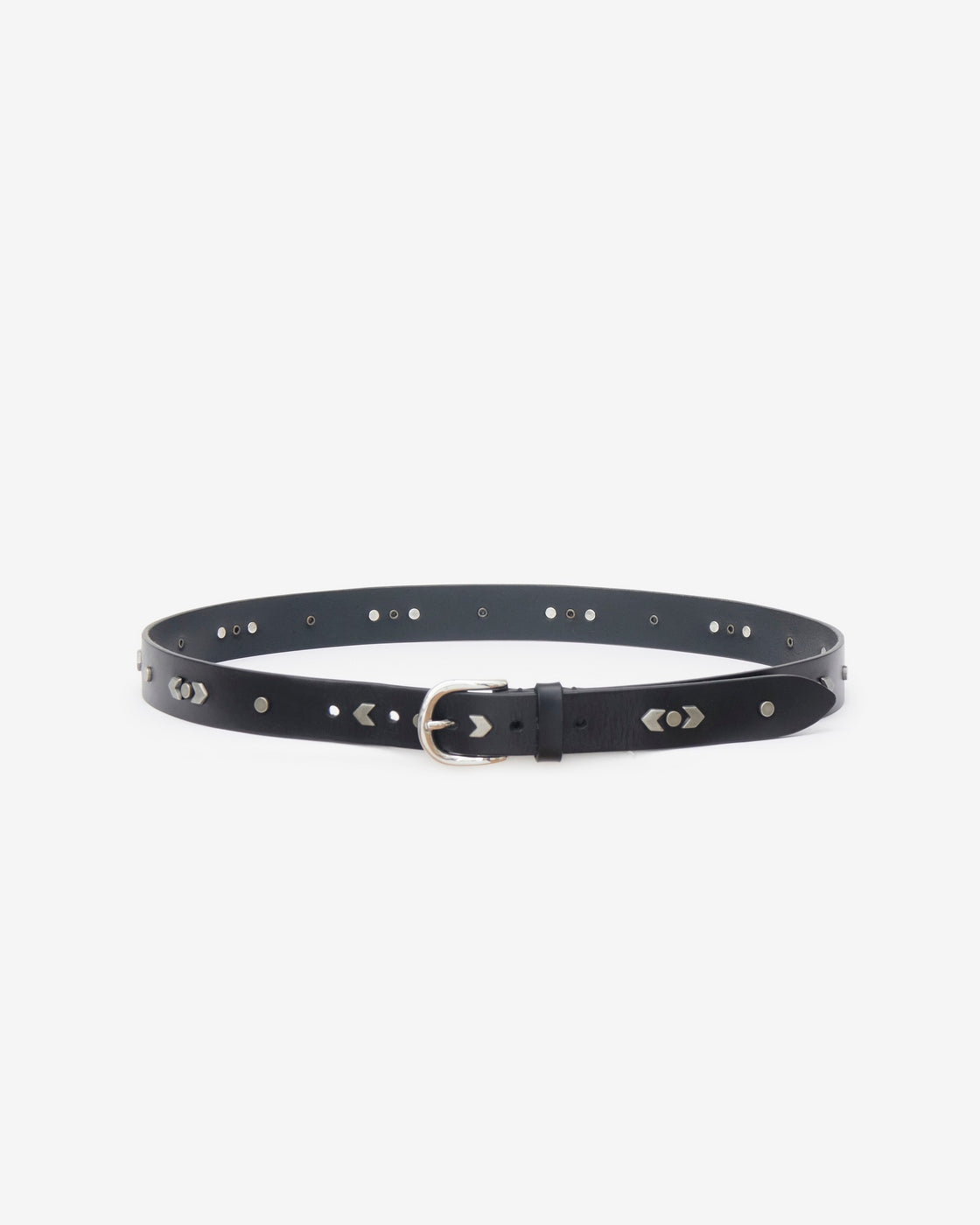Ceinture Zap - Black/Silver