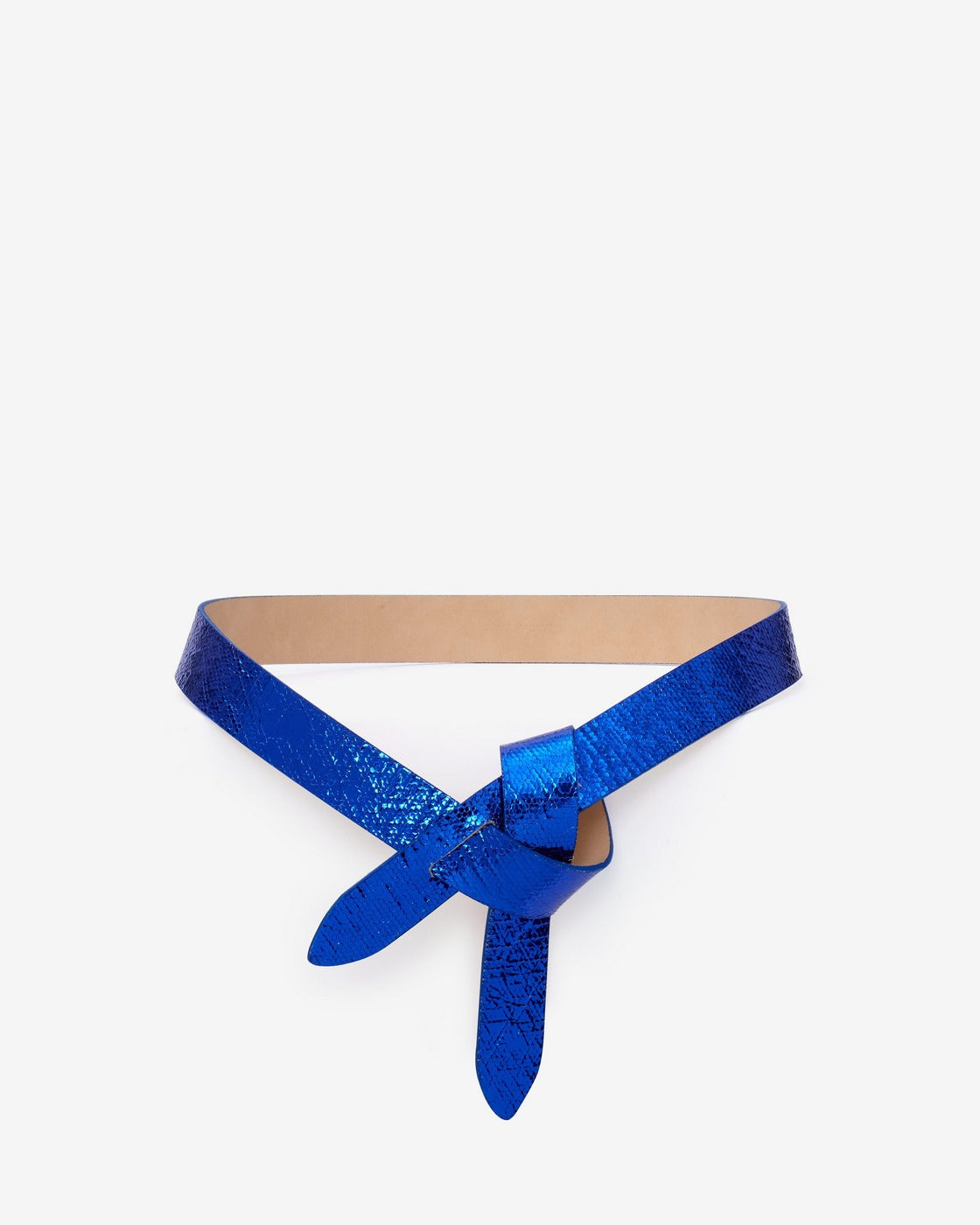 Ceinture Lecce - Metalic Blue