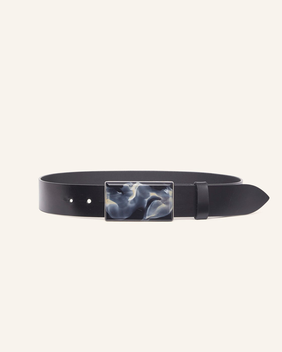 Ceinture Luponi - Faded Black/Silver