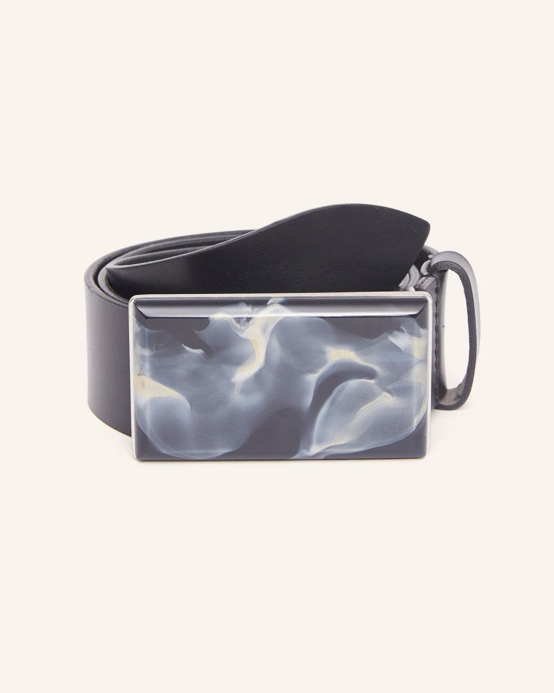 Ceinture Luponi - Faded Black/Silver