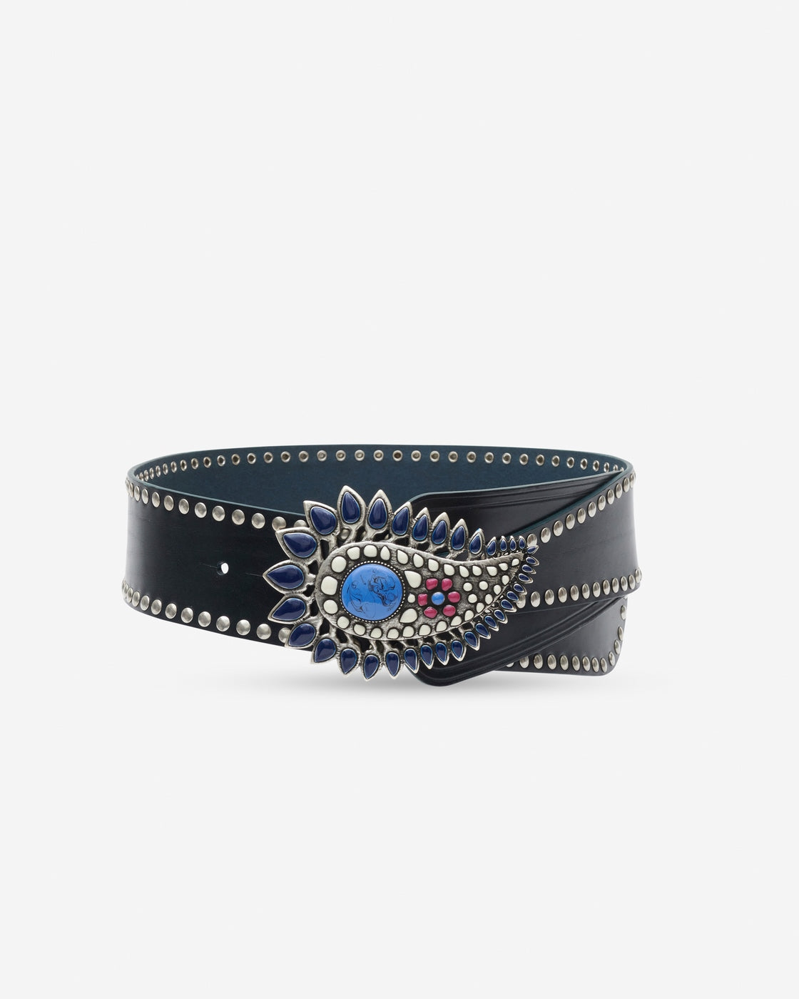 Ceinture Aliette - Blue/Silver