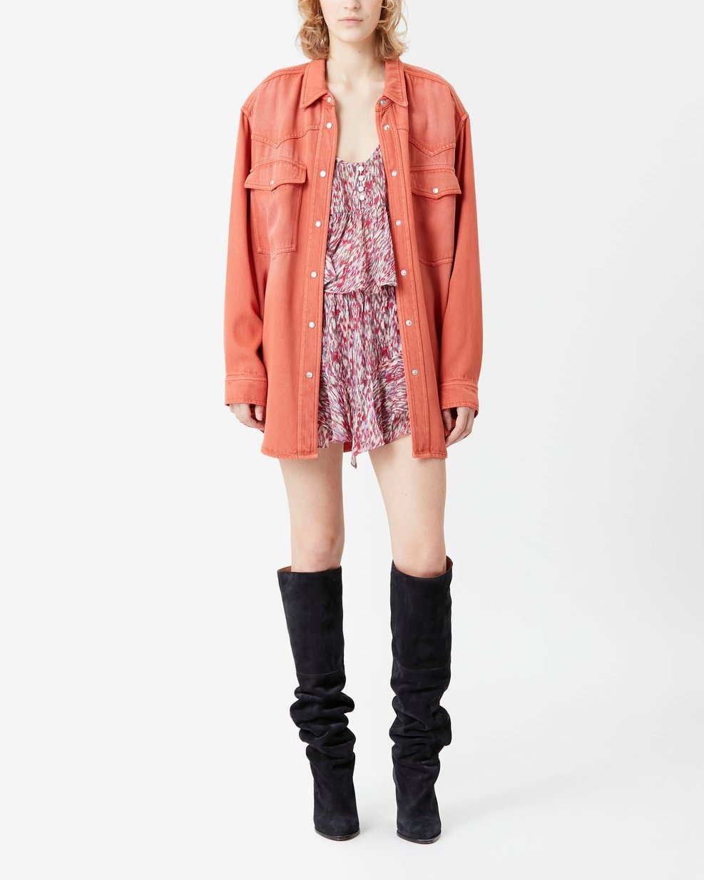Chemise Taniami - Papaya