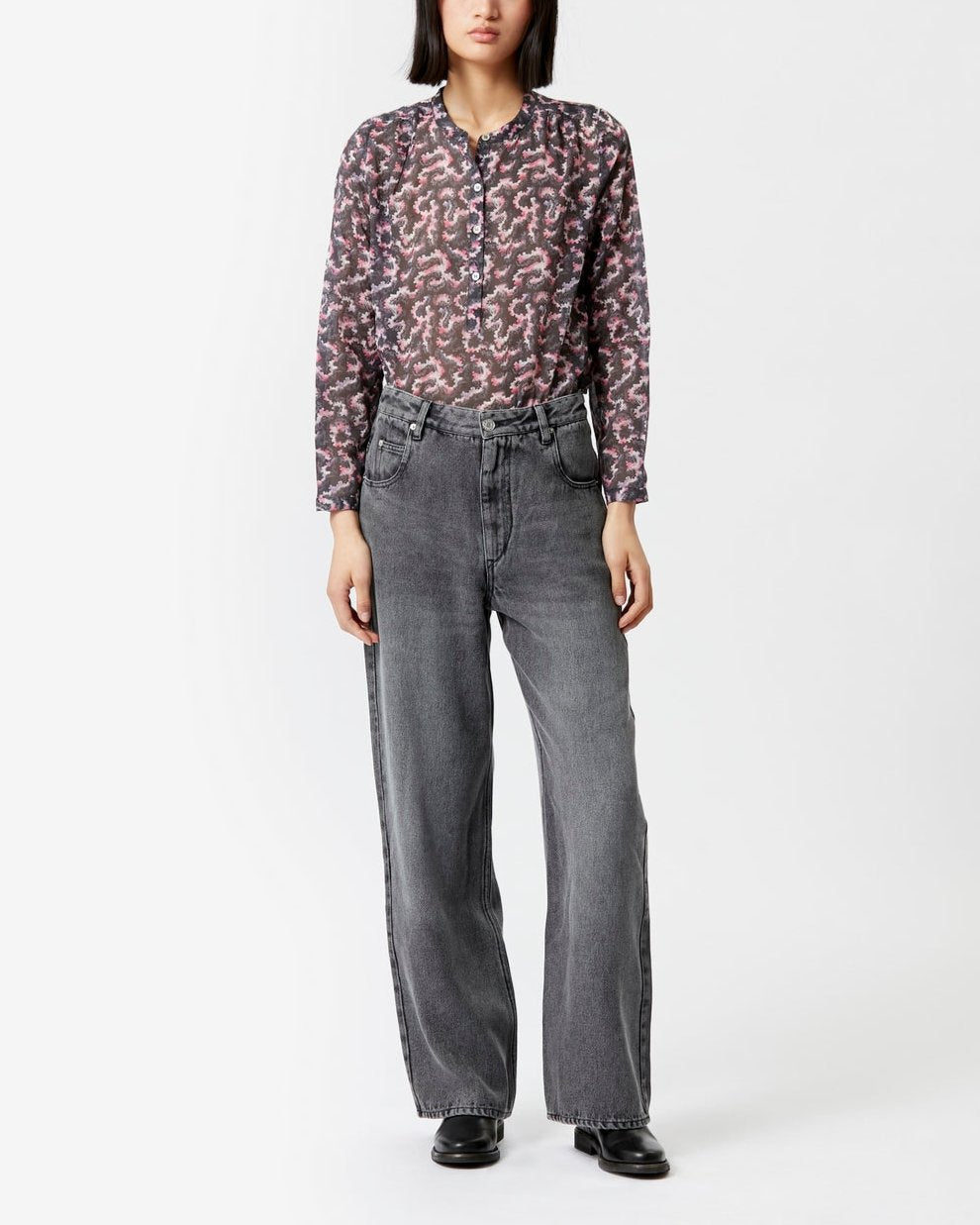 Haut / Top Maria - Faded Black