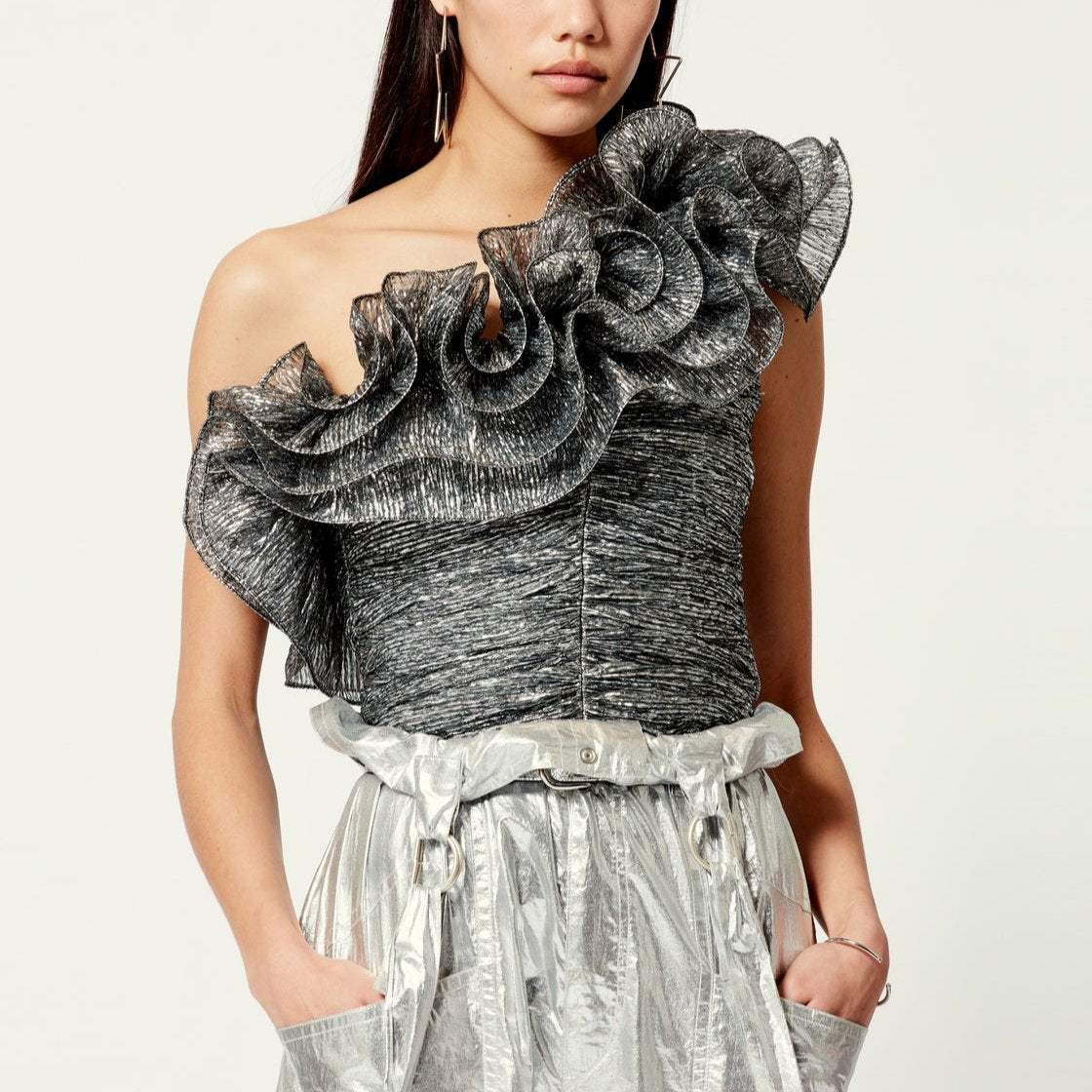 Haut / Top Trudi - Silver