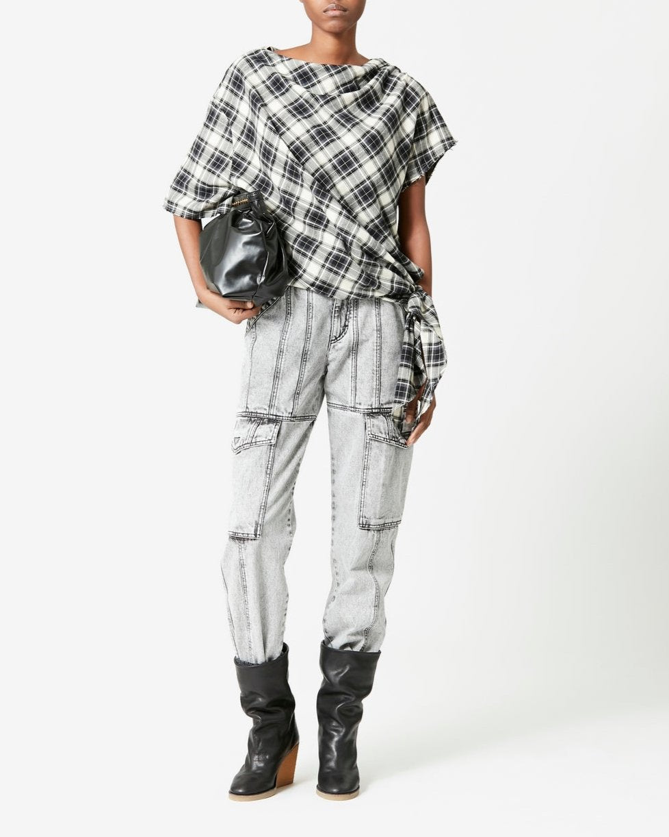 Haut / Top Mucie - Ecru/Black
