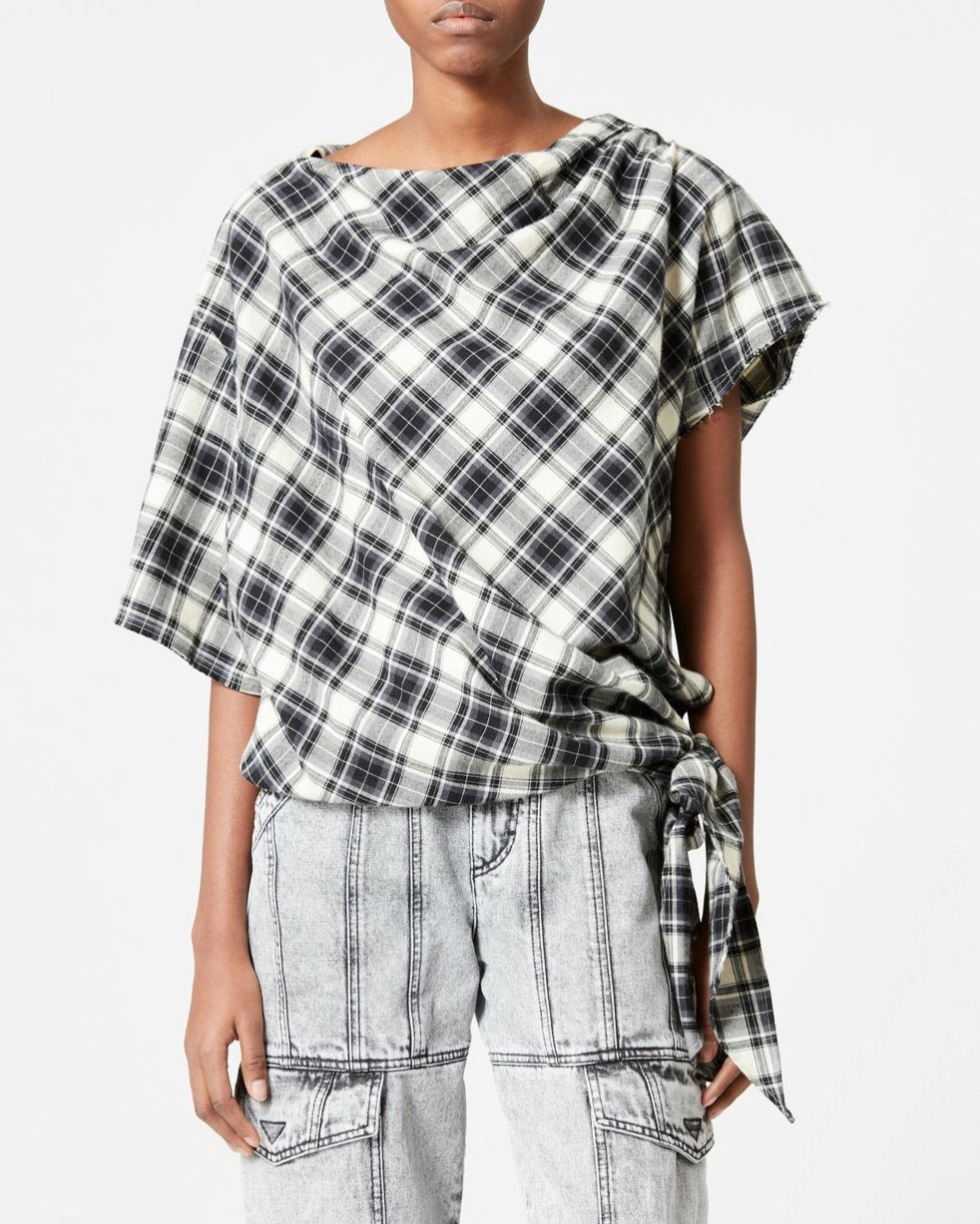 Haut / Top Mucie - Ecru/Black