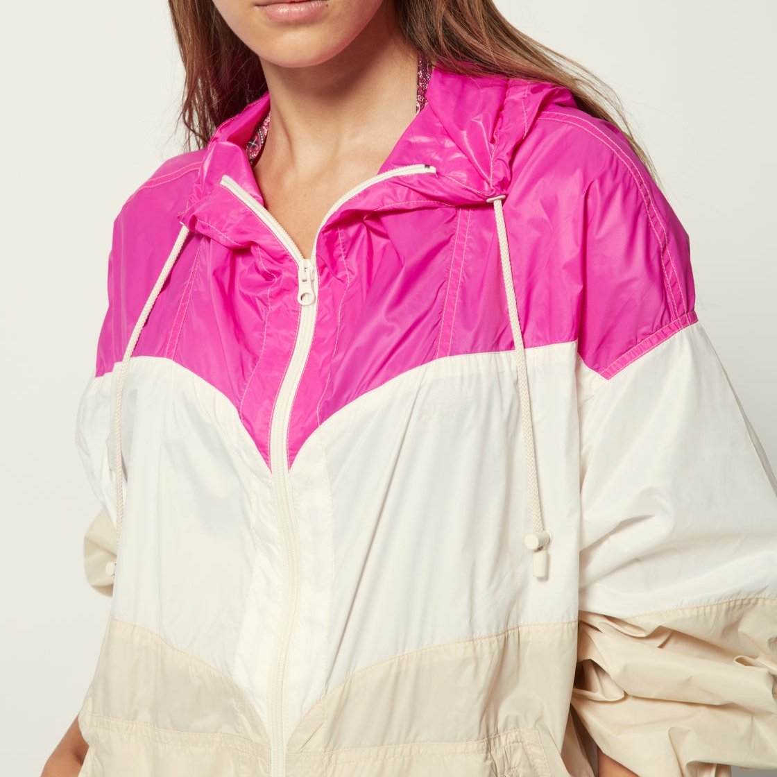 Manteau Kyriel - Pink/Beige
