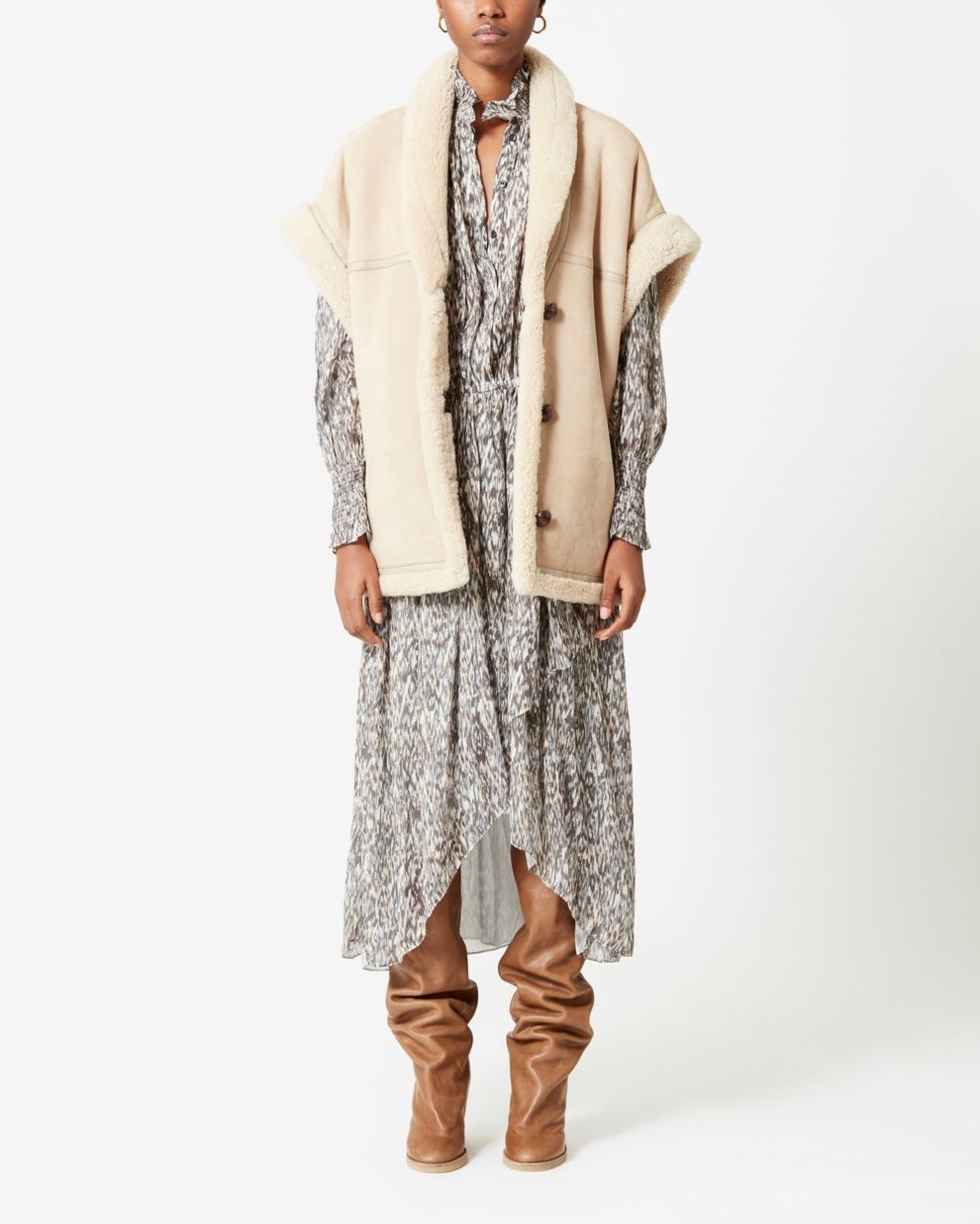 Manteau Adelia - Beige