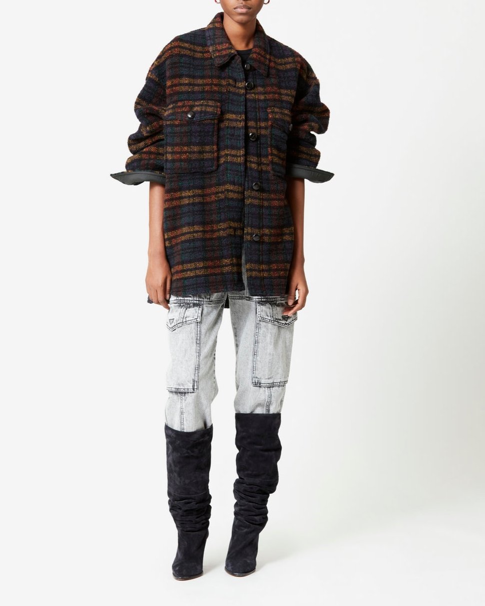 Manteau Harveli - Multicolor Black