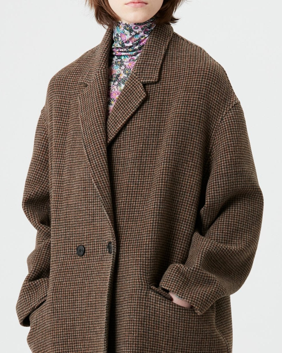 Manteau Efegozi - Chestnut