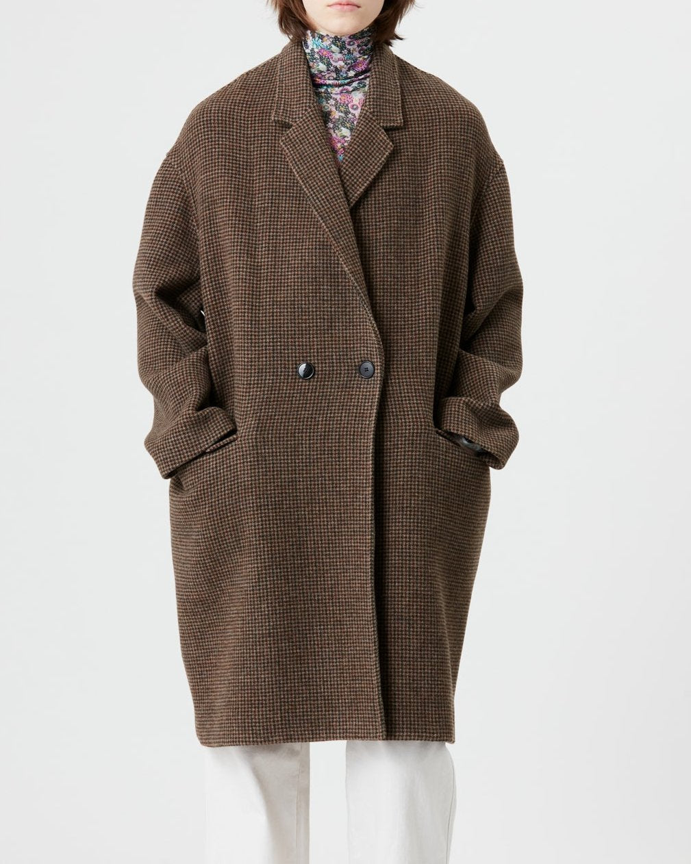 Manteau Efegozi - Chestnut