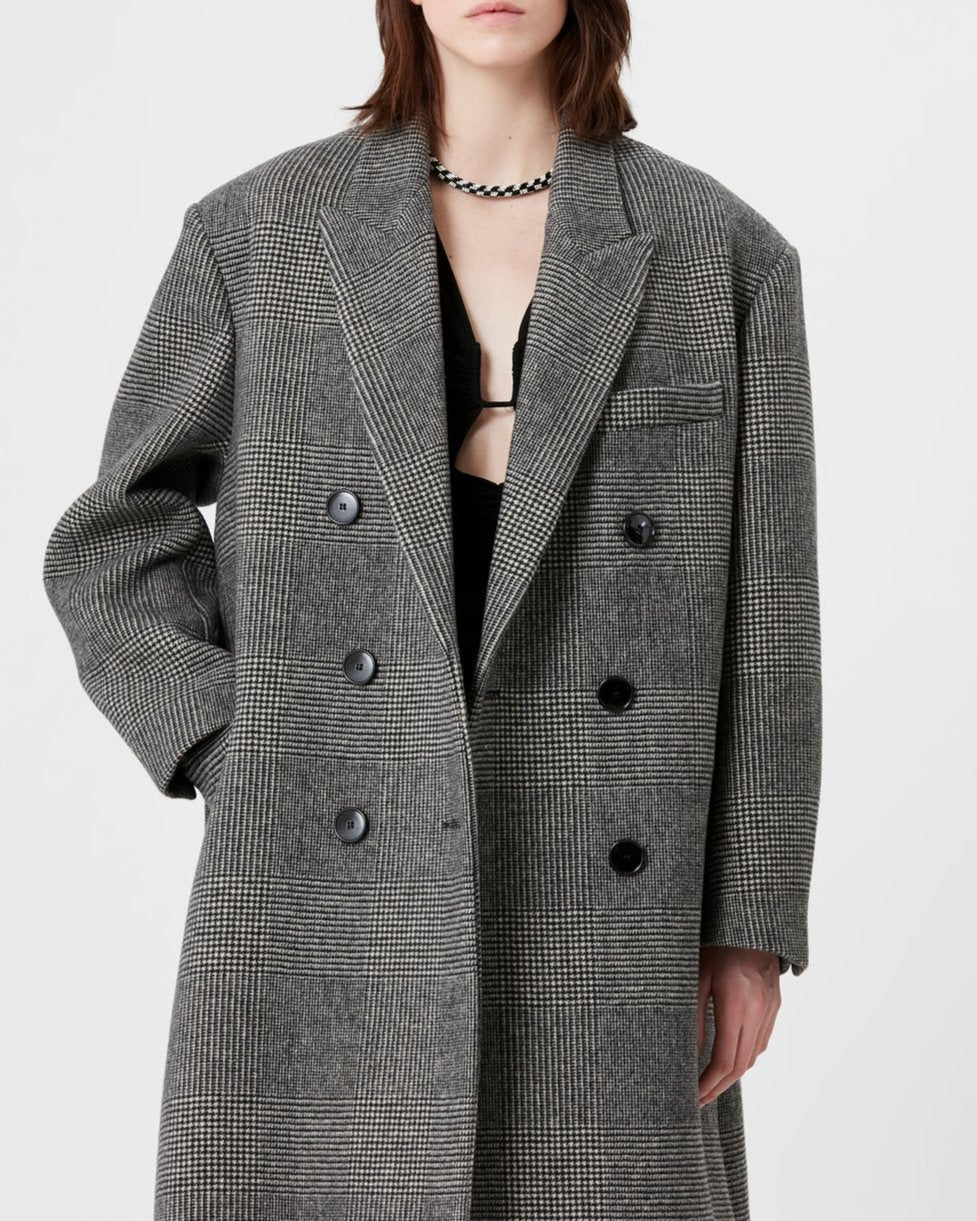 Manteau Lojimiko - Black/Ecru