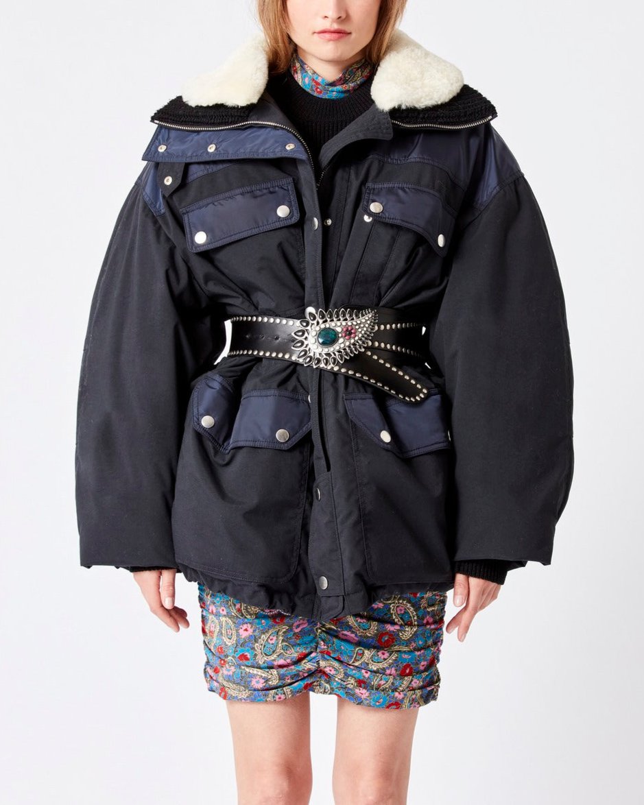 Manteau Della - Black