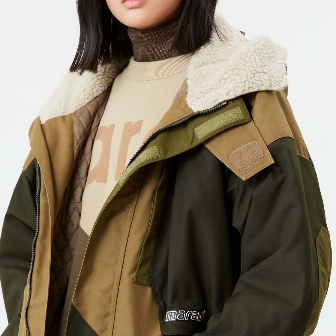 Manteau Gane - Dark Khaki