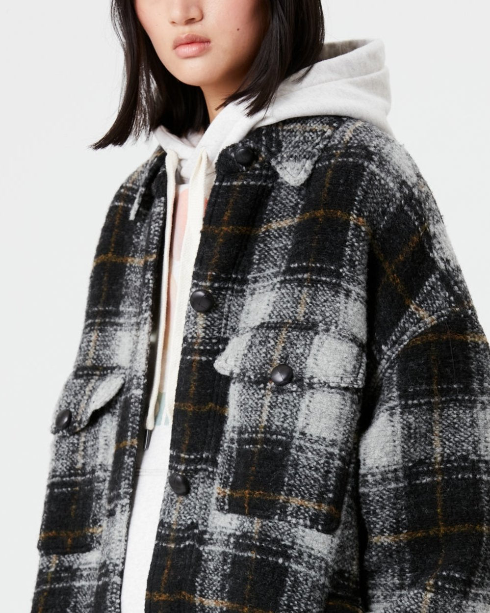 Manteau Fontizi - Anthracite