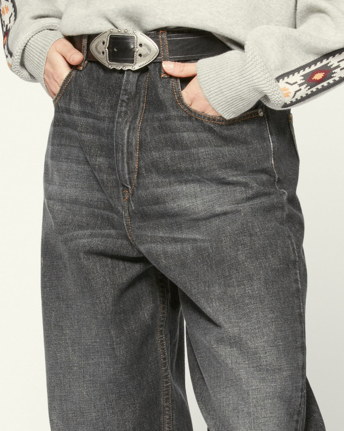 Pantalon Corsyj - Faded Black