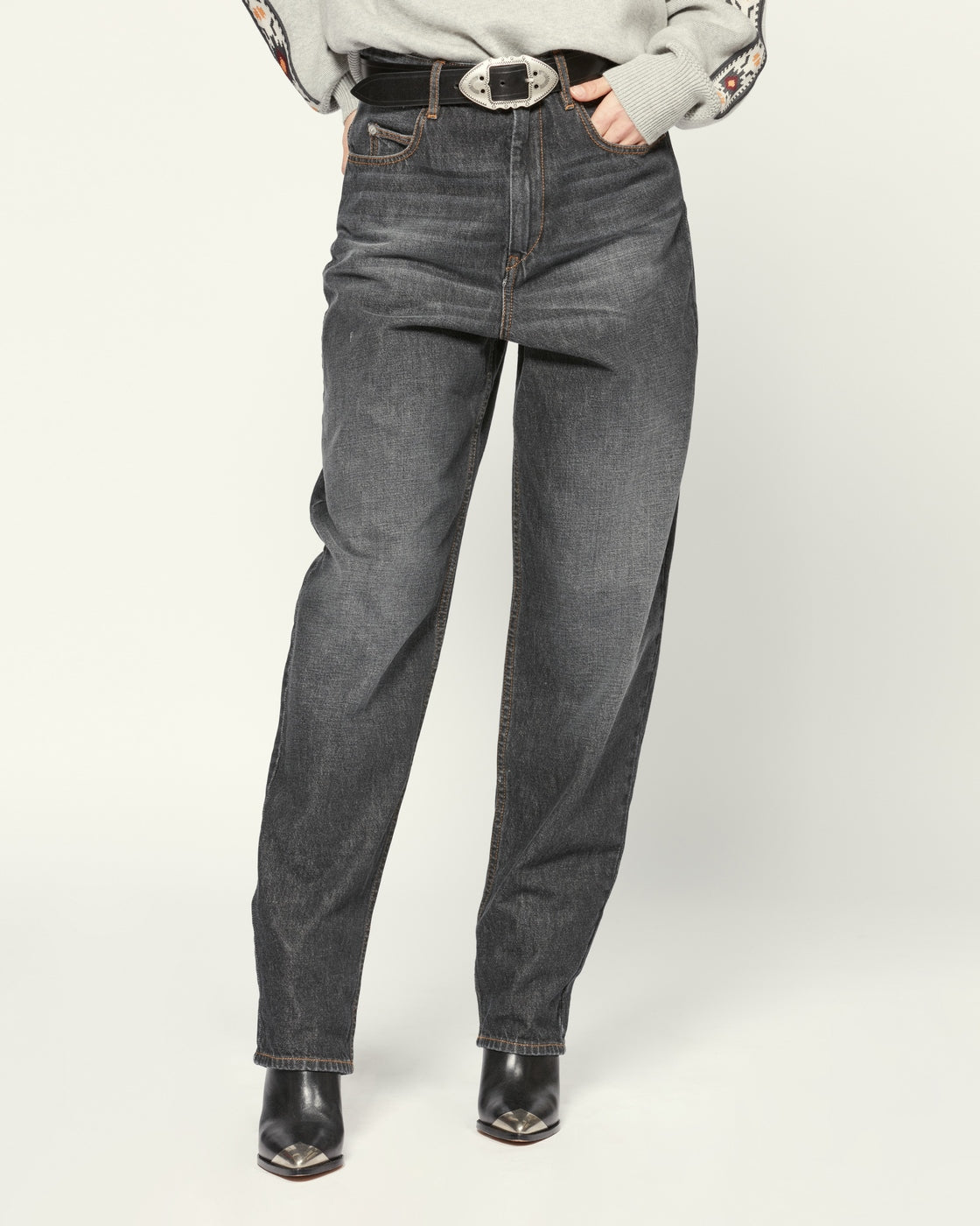 Pantalon Corsyj - Faded Black