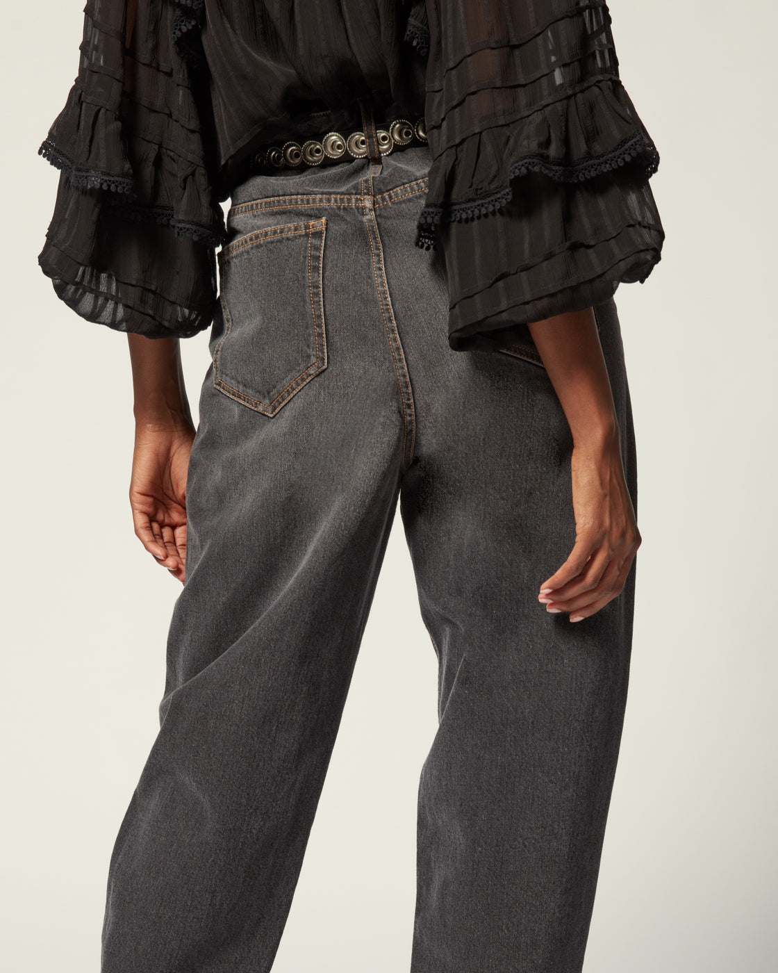 Pantalon Corsyj - Faded Black