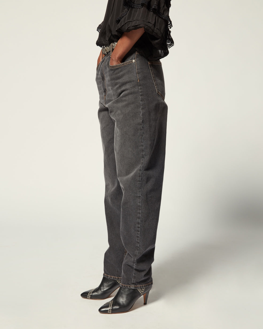 Pantalon Corsyj - Faded Black