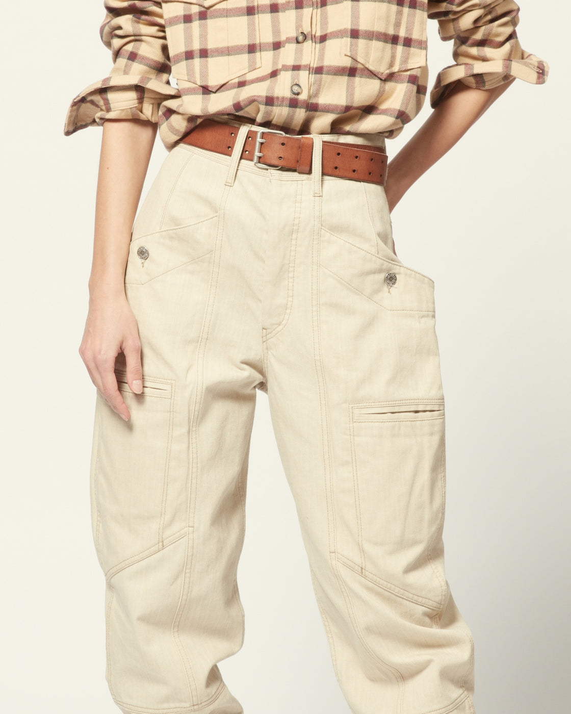 Pantalon Heko - Ecru