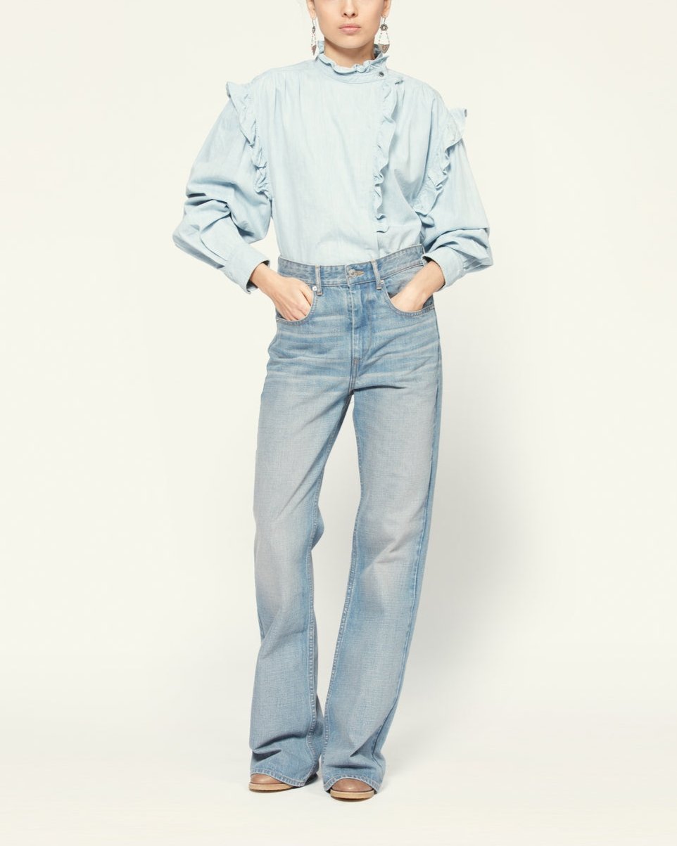 Pantalon Belvira - Light Blue