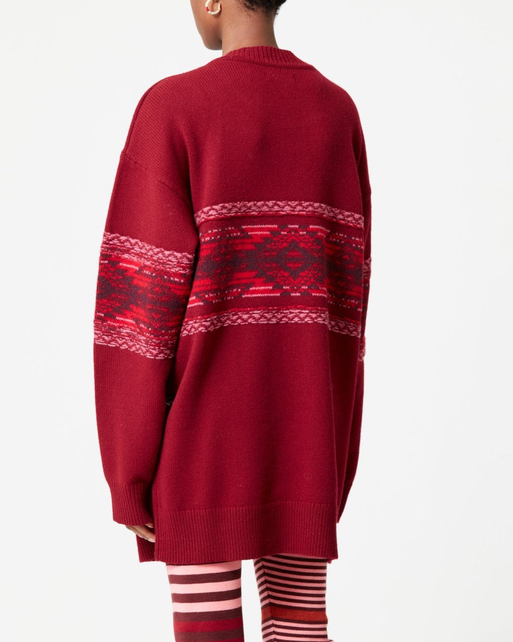 Pull Avril - Burgundy