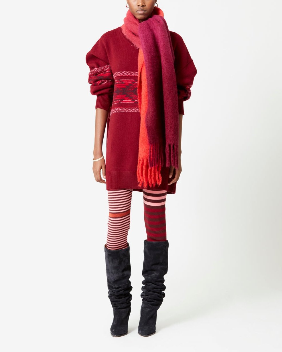 Pull Avril - Burgundy