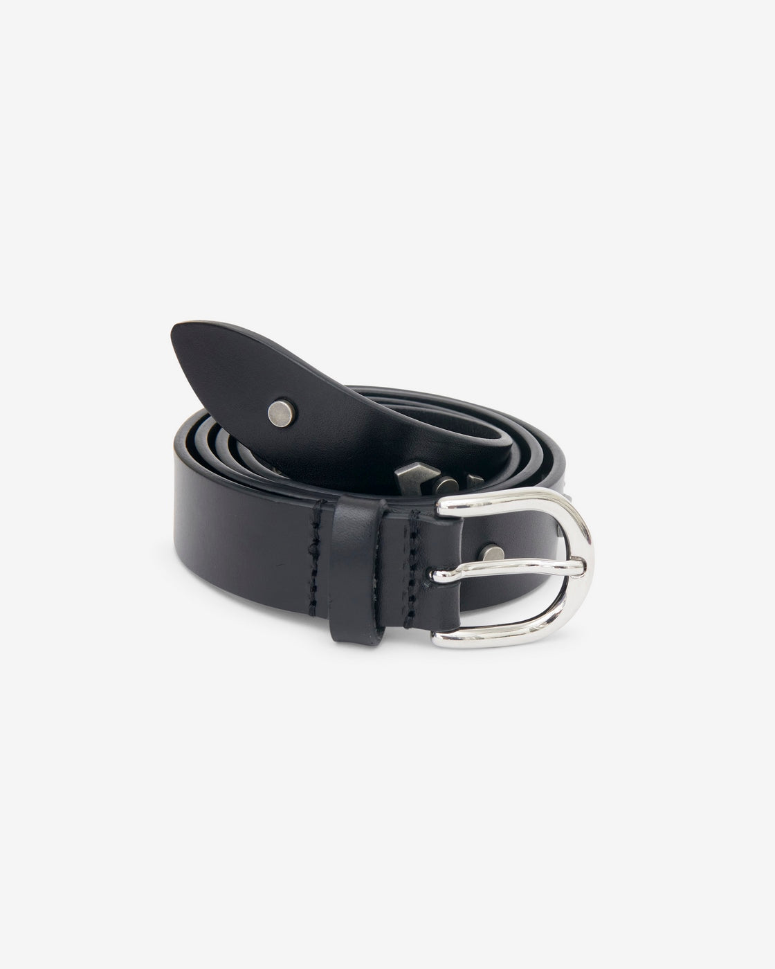 Ceinture Zap - Black/Silver