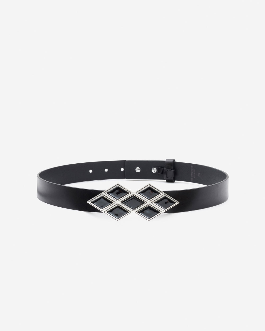 Ceinture Natercia - Black/Silver