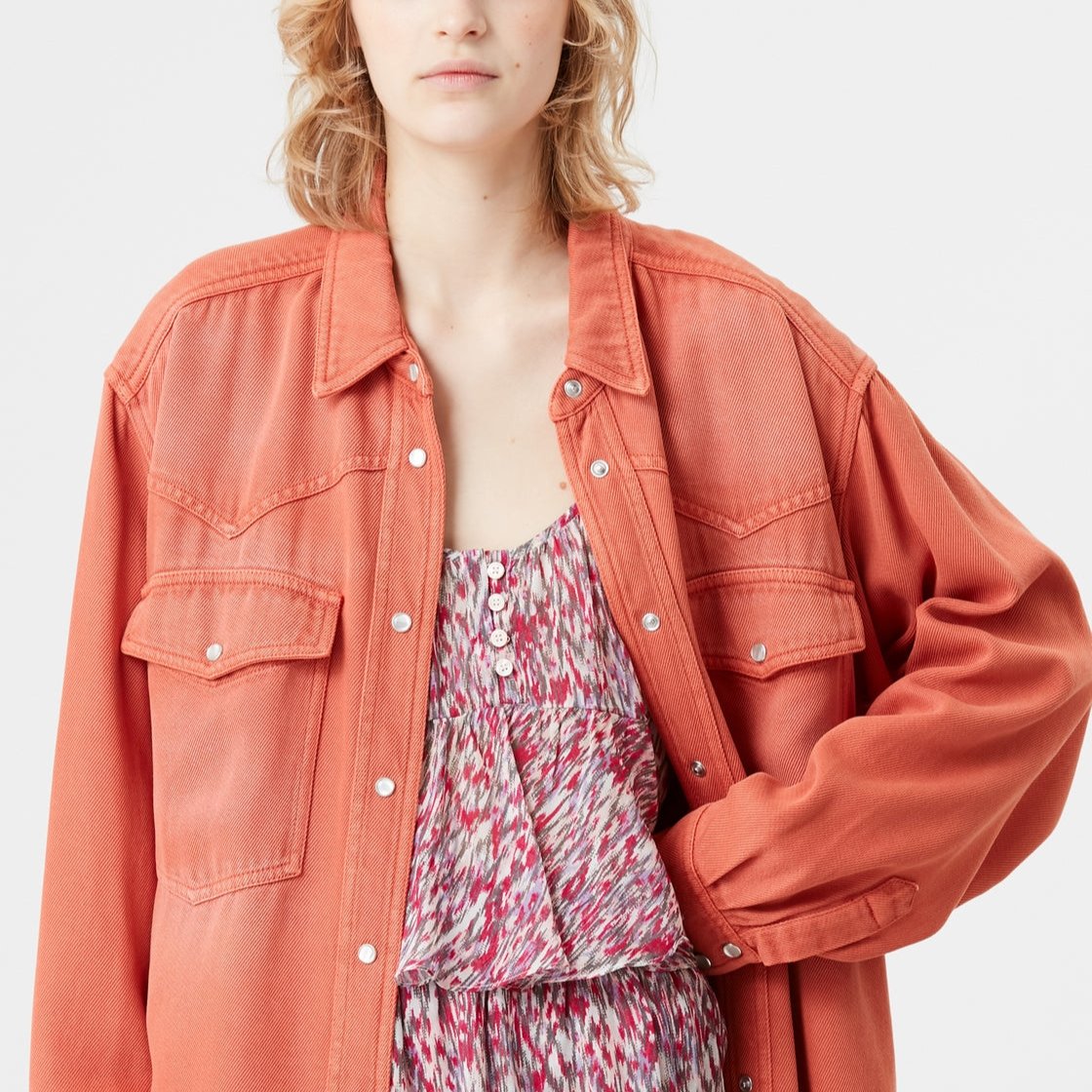 Chemise Taniami - Papaya