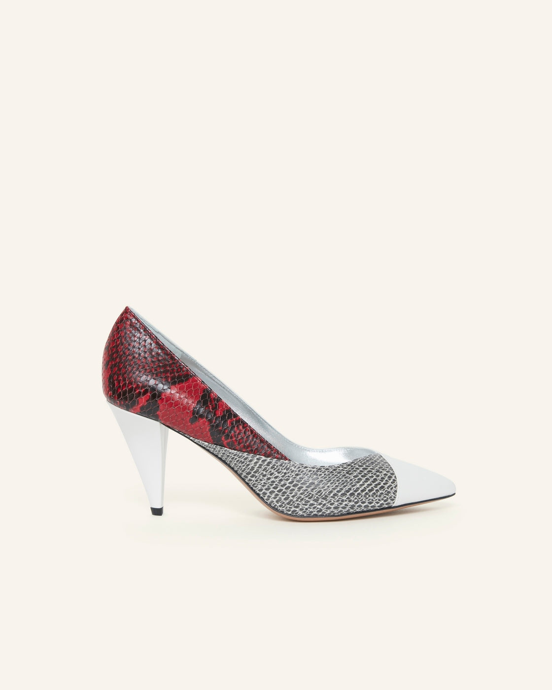 Escarpins Payley - White/Red