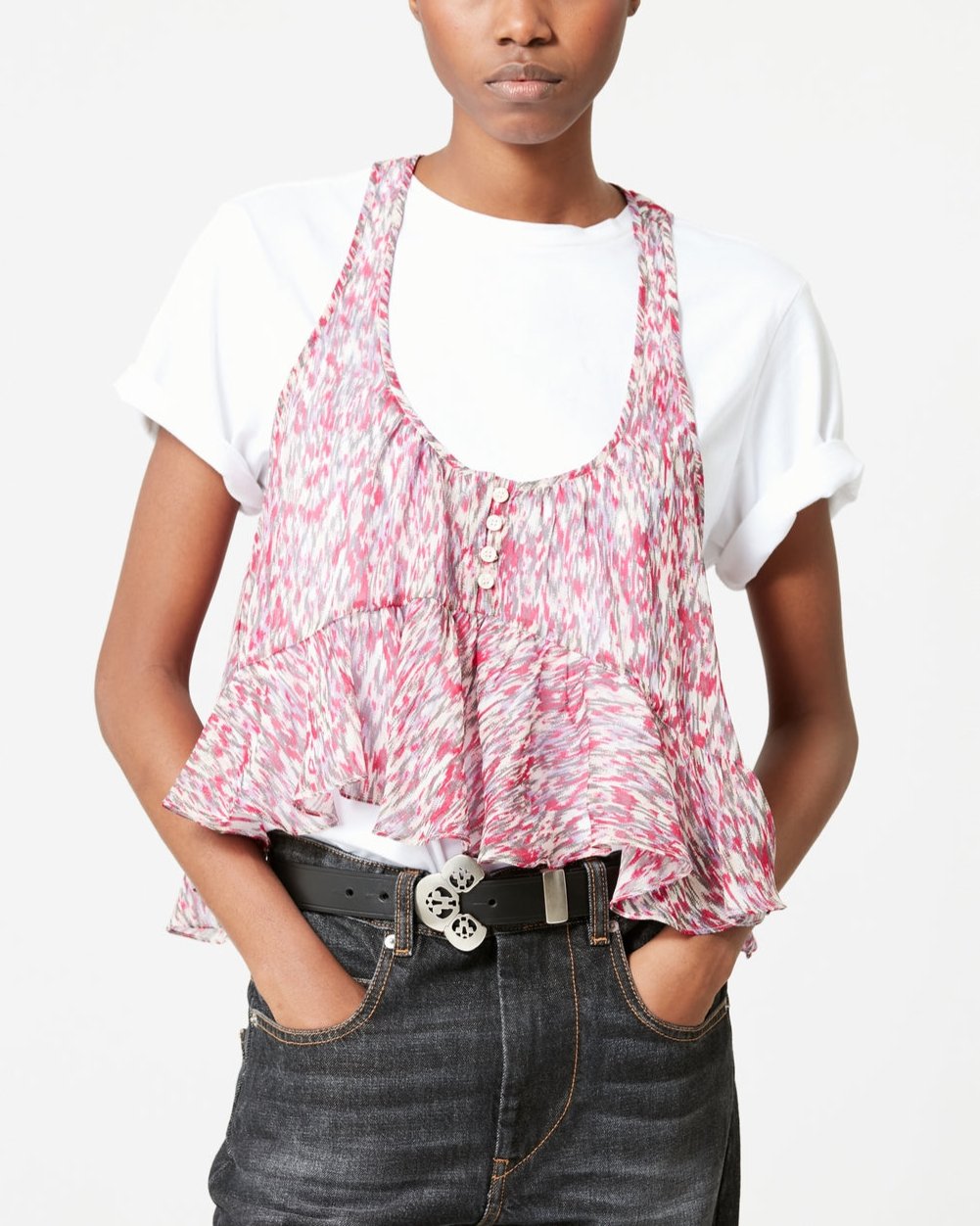 Haut / Top Slimea - Raspberry