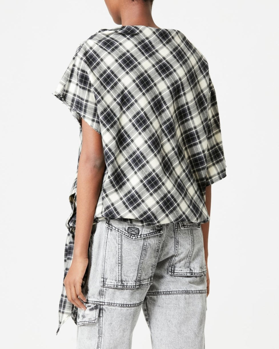 Haut / Top Mucie - Ecru/Black