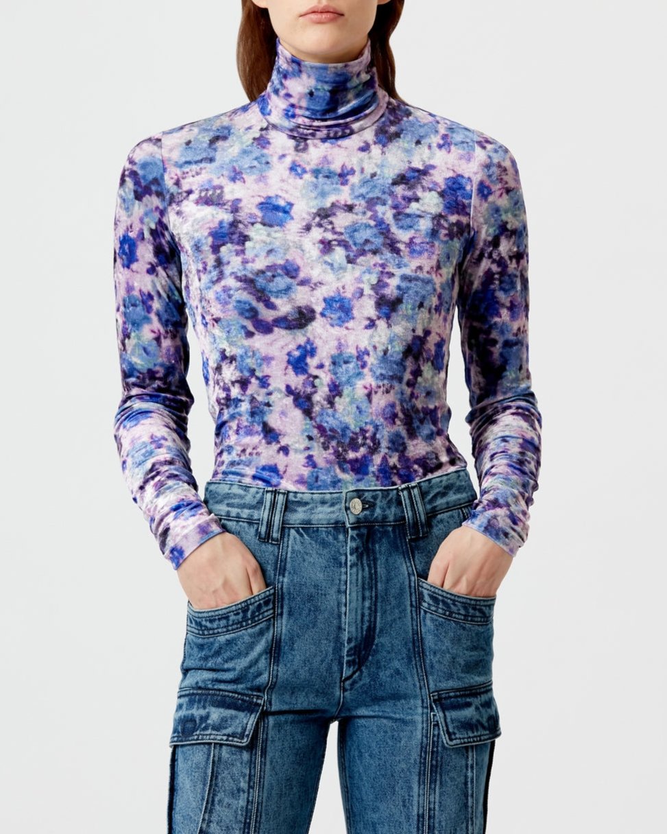 Haut / Top Giloyela - Purple