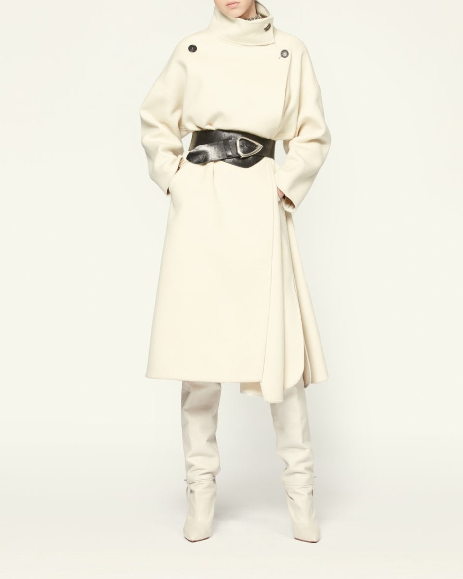 Manteau Relton - Ecru