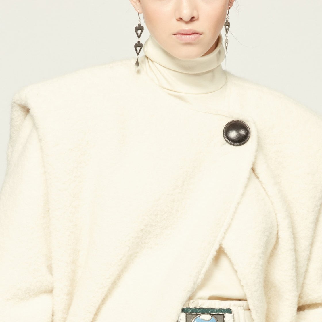 Manteau Gelton - Ecru