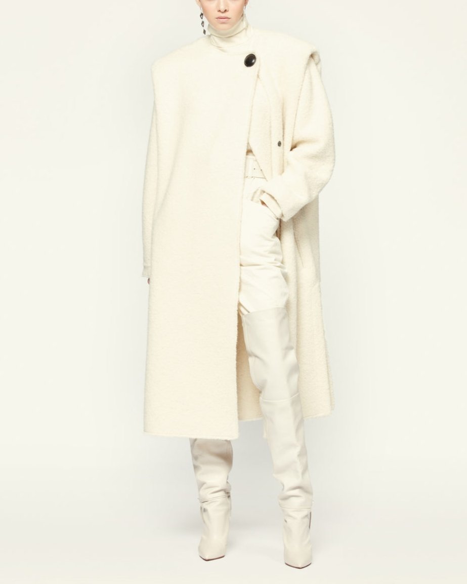 Manteau Gelton - Ecru
