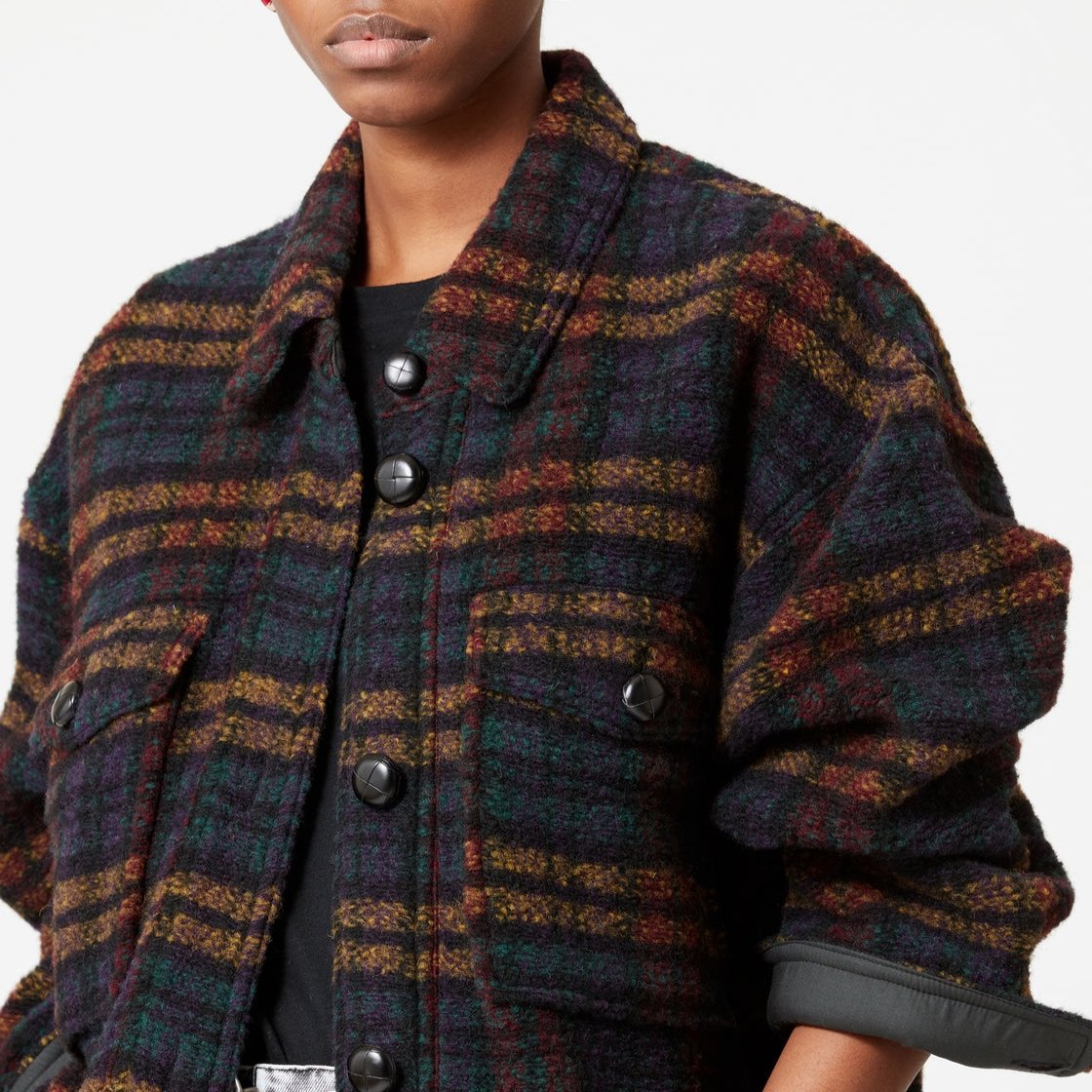 Manteau Harveli - Multicolor Black