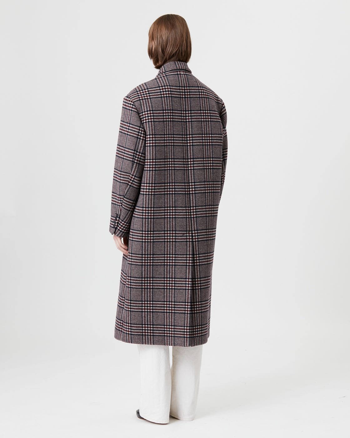 Manteau Lojimiko - Burgundy/Blue