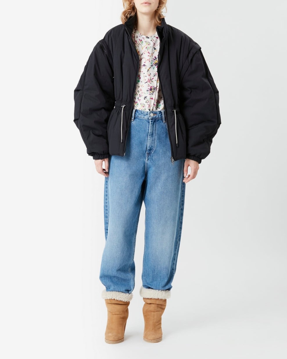 Manteau Dastyni - Faded Black