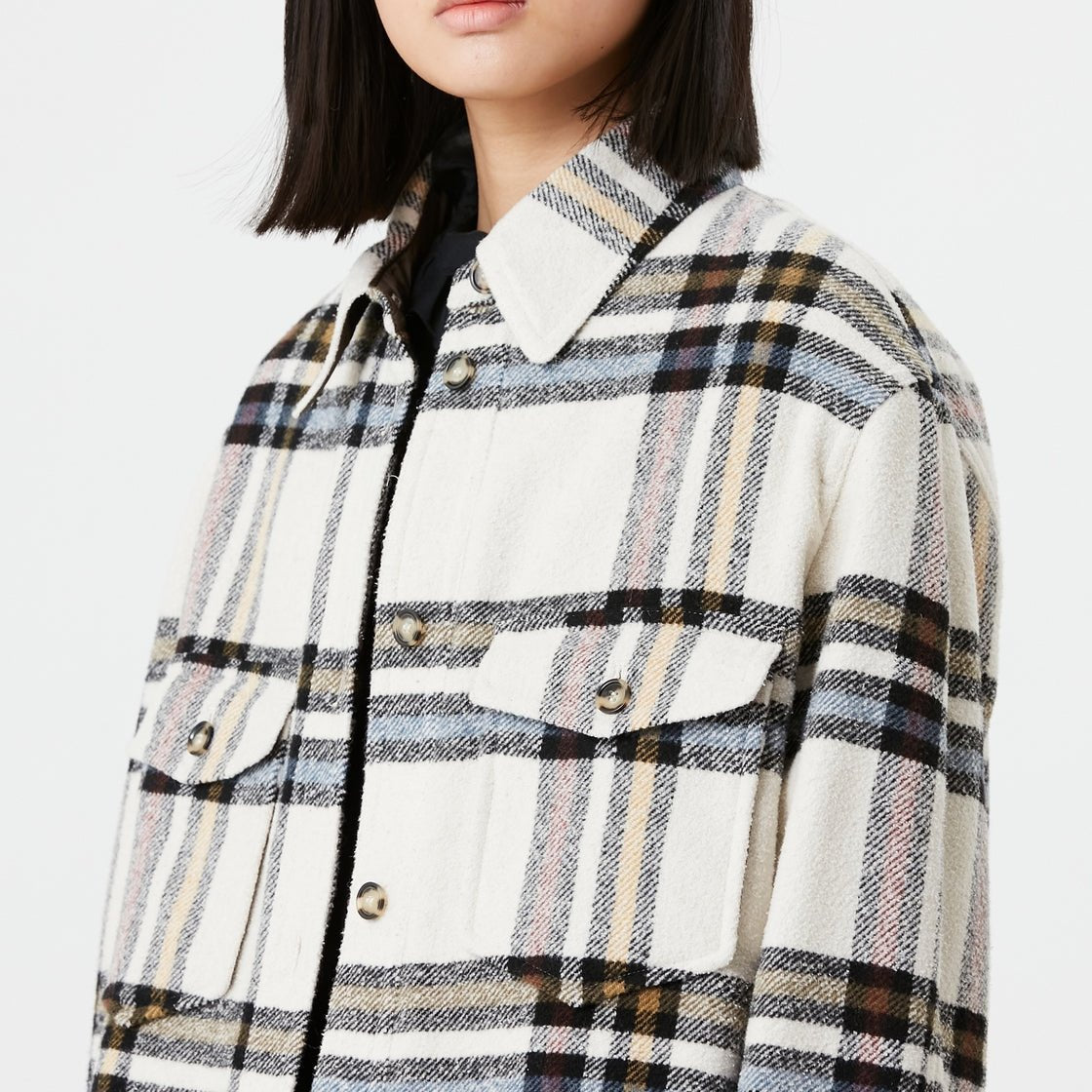 Manteau Ervey - Ecru