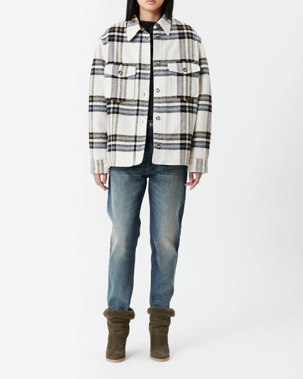 Manteau Ervey - Ecru