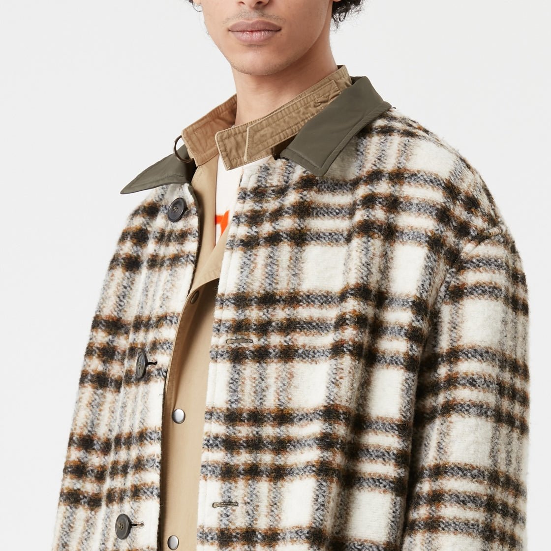 Manteau Kinston - Ecru