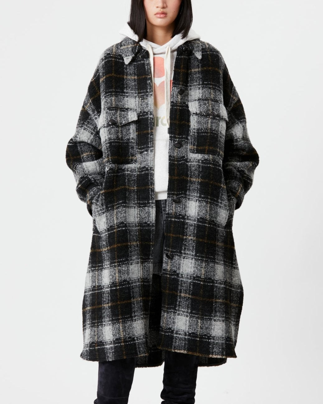 Manteau Fontizi - Anthracite