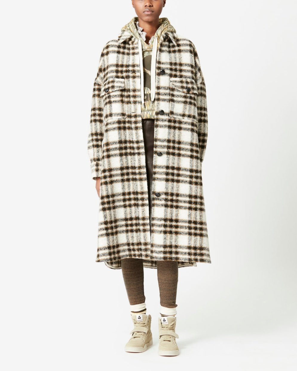 Manteau Fontizi - Ecru