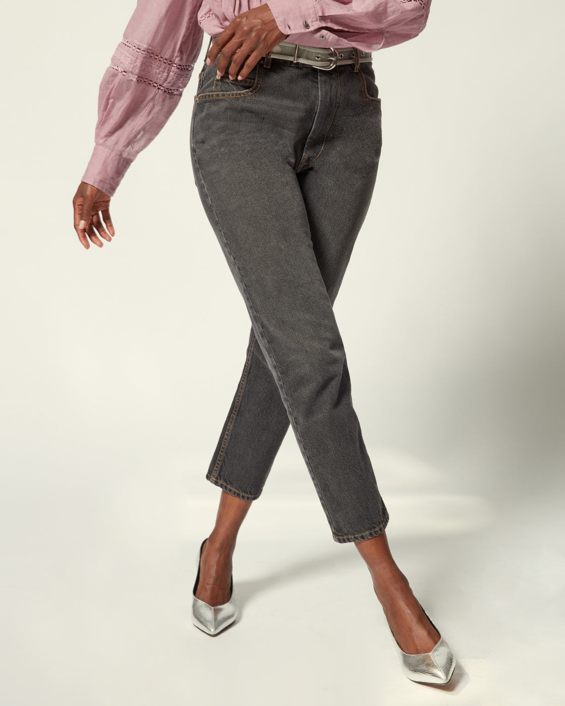 Pantalon Neaj - Faded Black