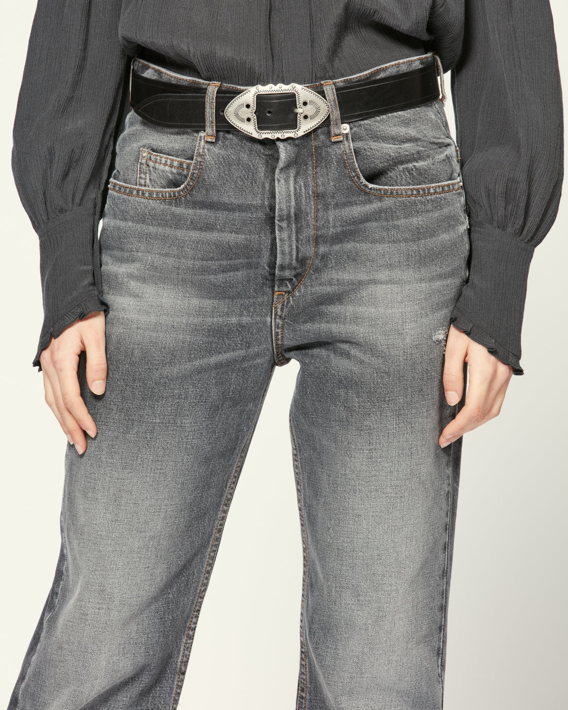 Pantalon Belvira - Faded Black