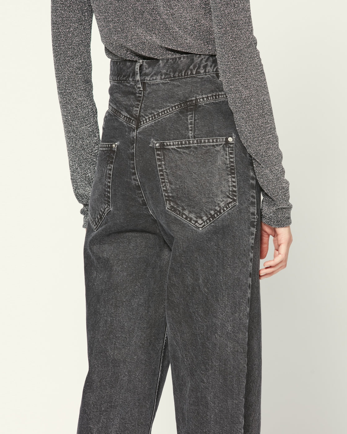 Pantalon Naliska - Faded Black