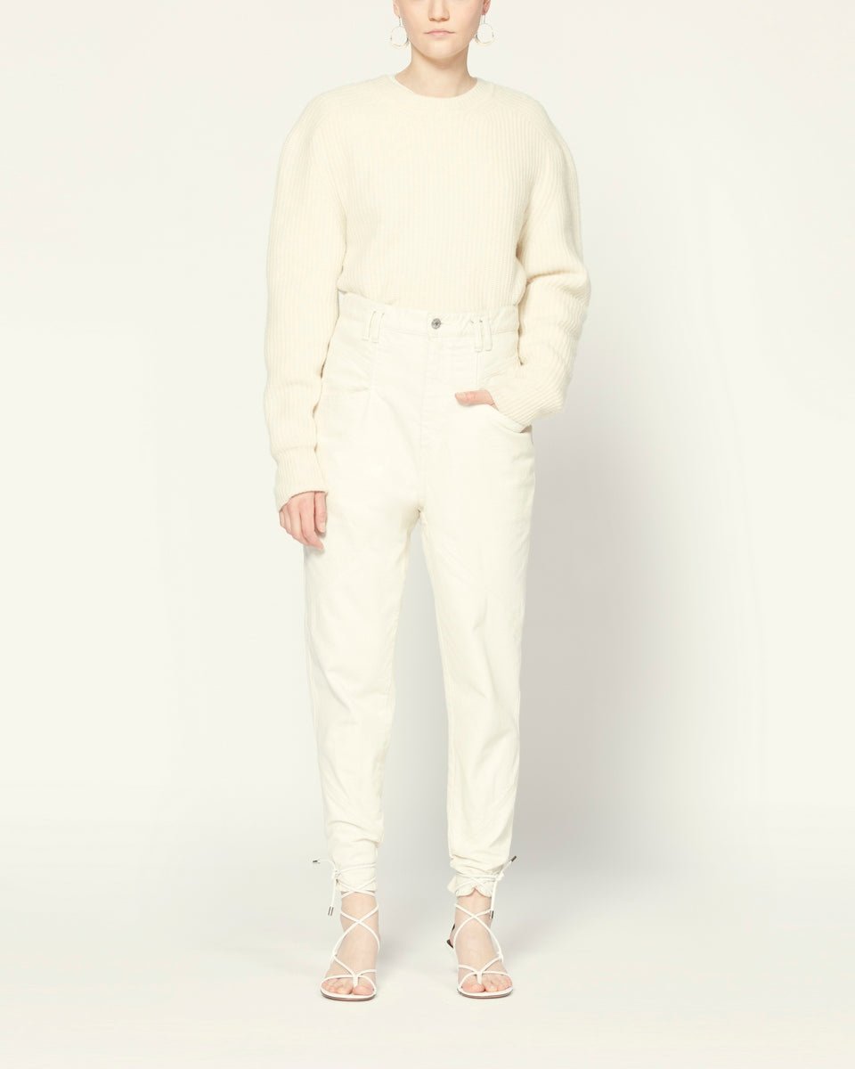 Pantalon Nadeloisa - Ecru