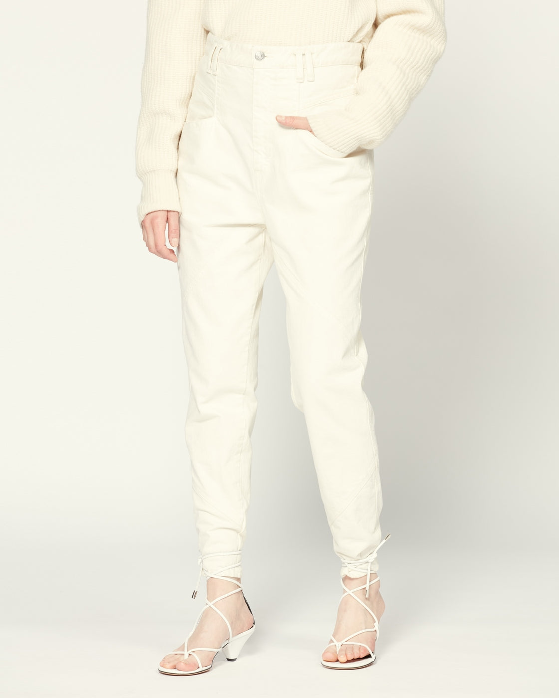 Pantalon Nadeloisa - Ecru